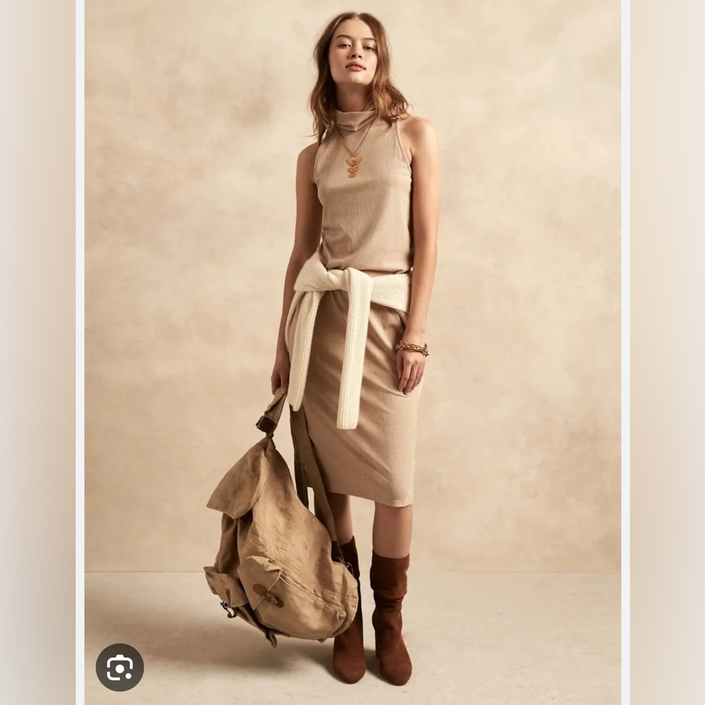 Banana Republic mock-neck knit dress